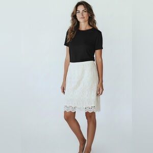 Katherine Kelly White Lace Skirt size 2 women’s
